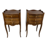 Pair of bedside tables