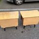 Break of vintage Scandinavian bedside tables