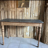 Old bistro table, console