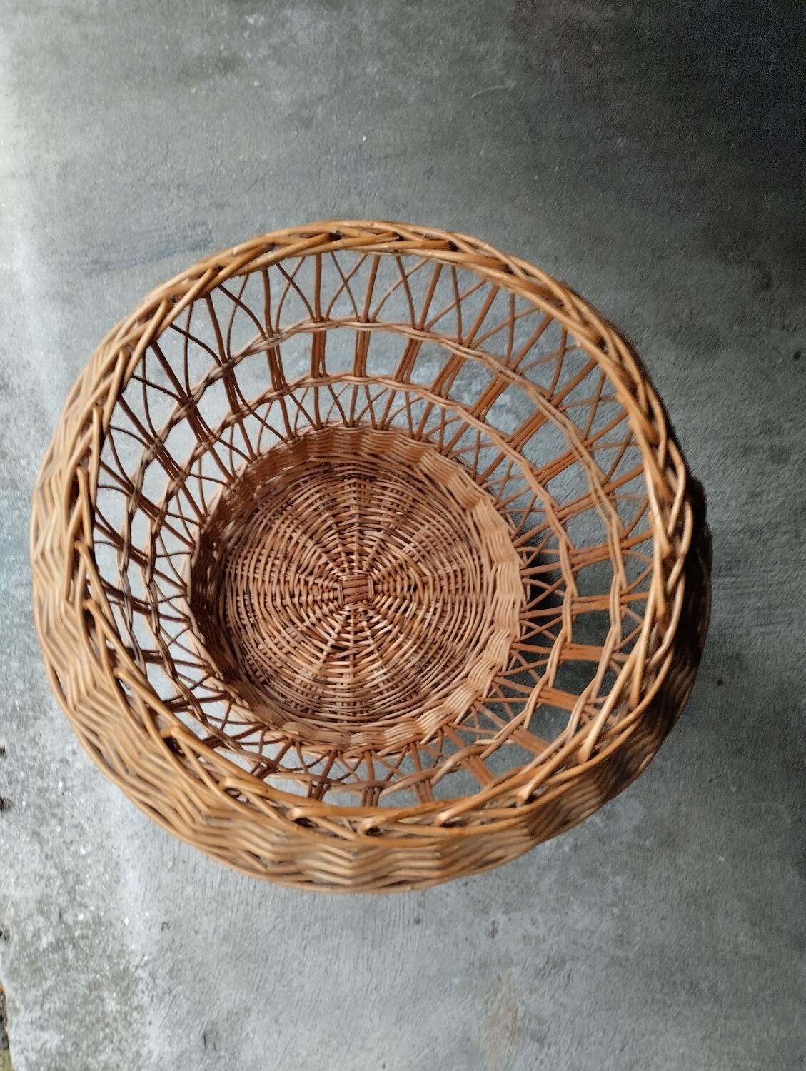 Large wicker basket