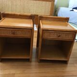Set of 2 bedside tables