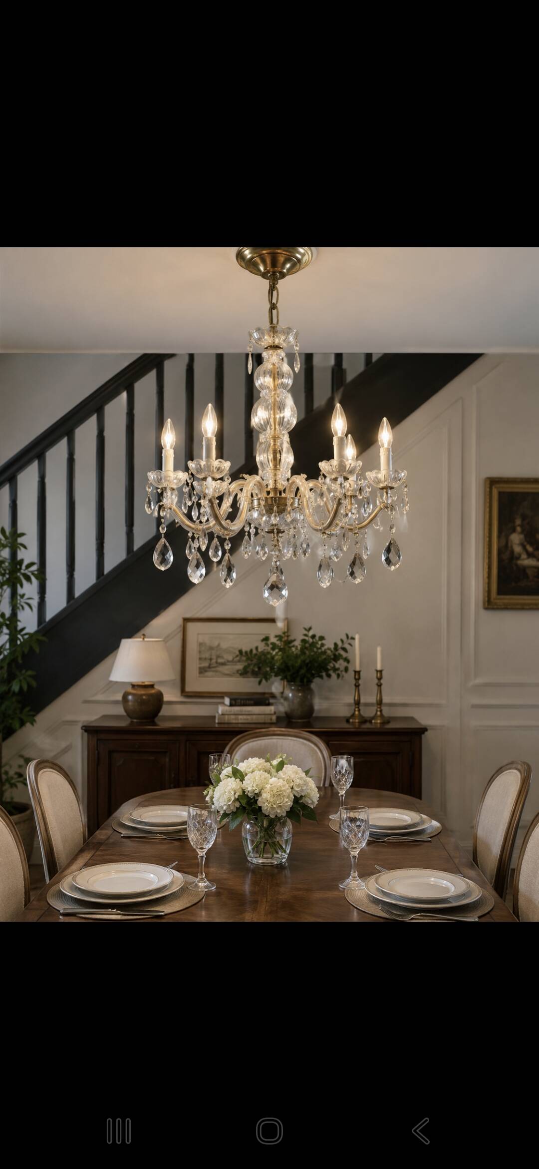 vintage 1960s glass and brass pendant chandelier with pendants