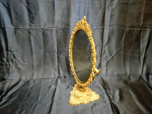Miroir ancien en laiton