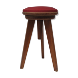 Tabouret with vintage piano screw