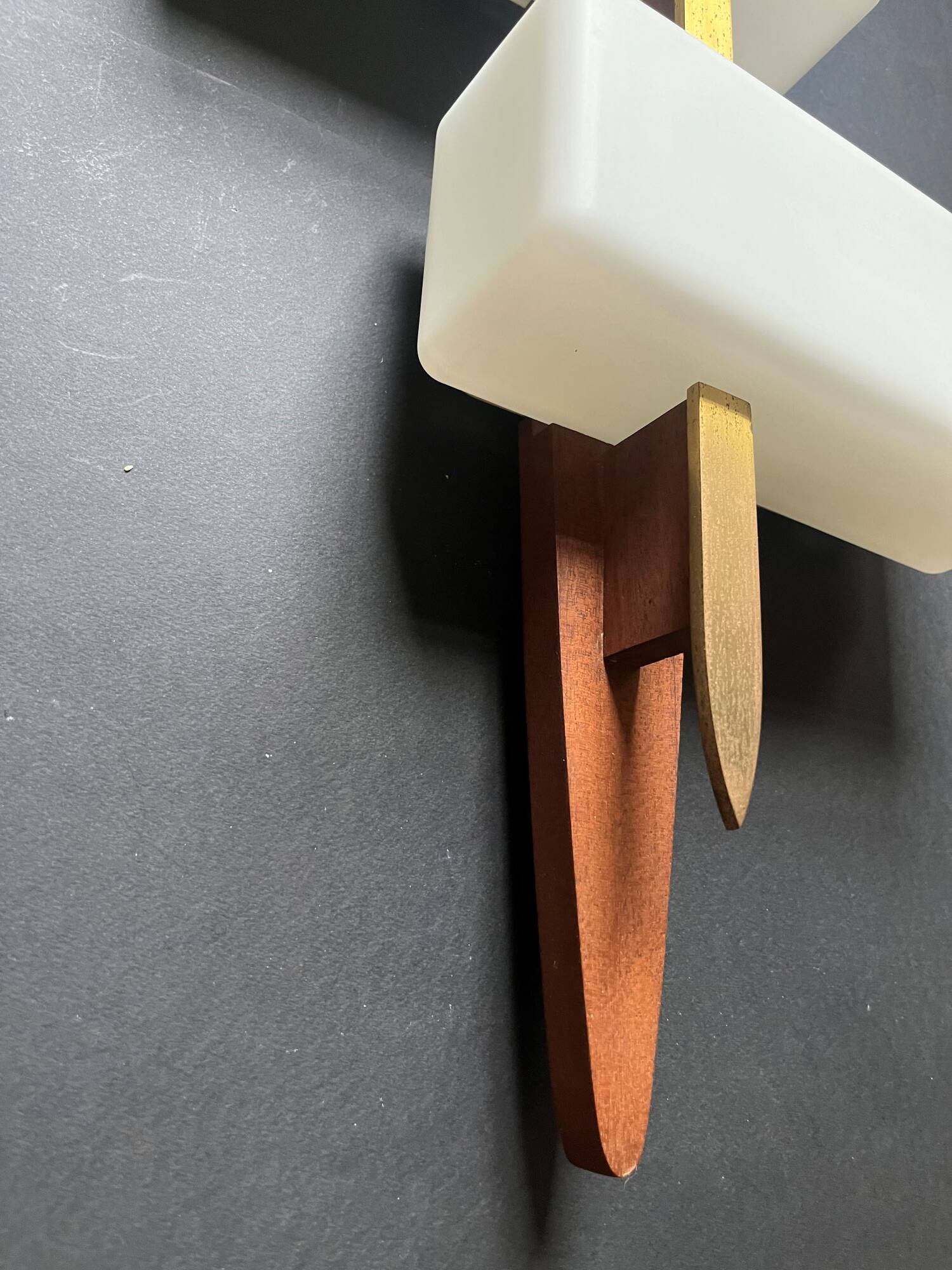 Large wall lamp Lunel from the 1950s