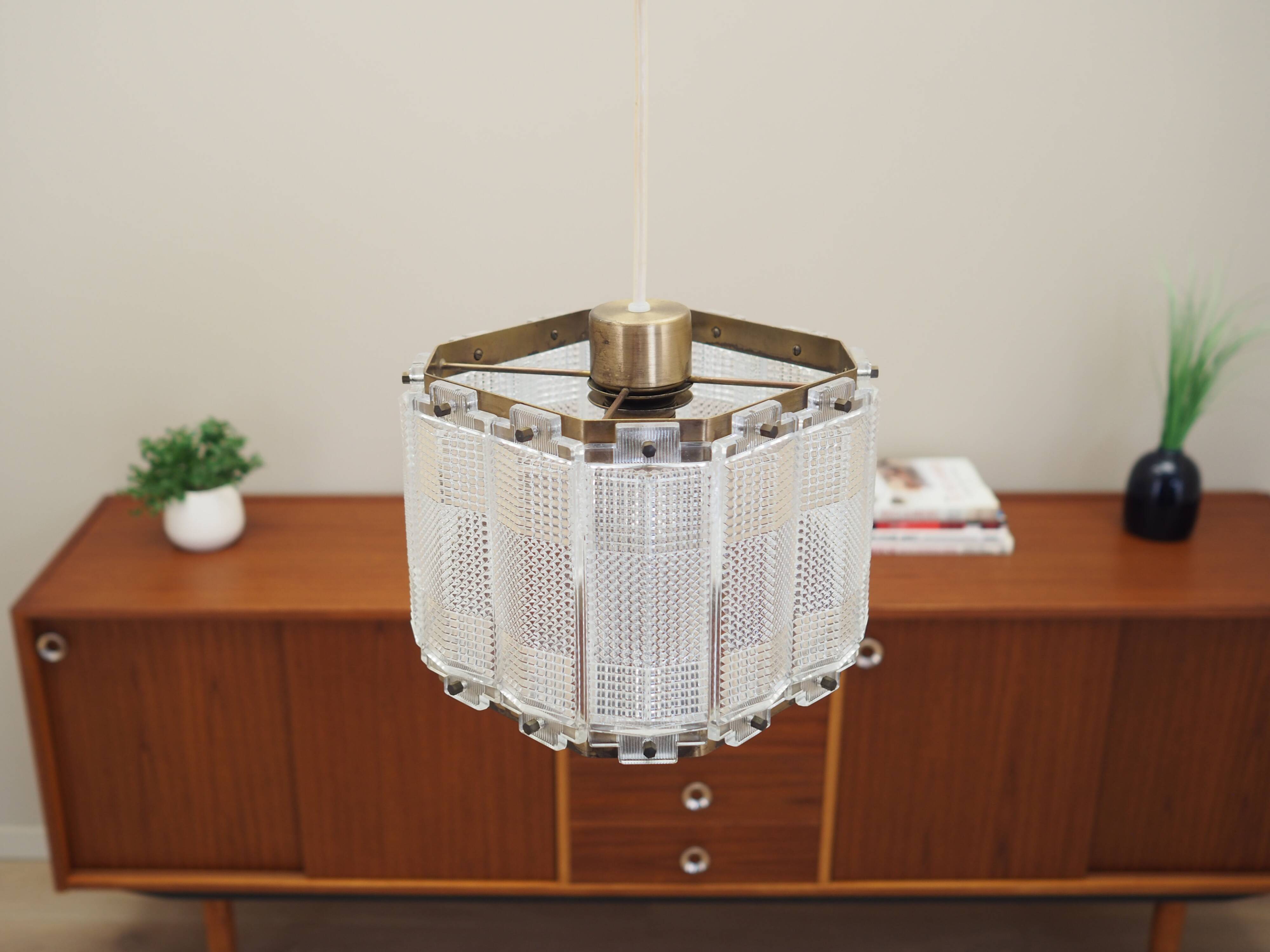 Pendant lamp, Danish design, 1970s, production: Denmark