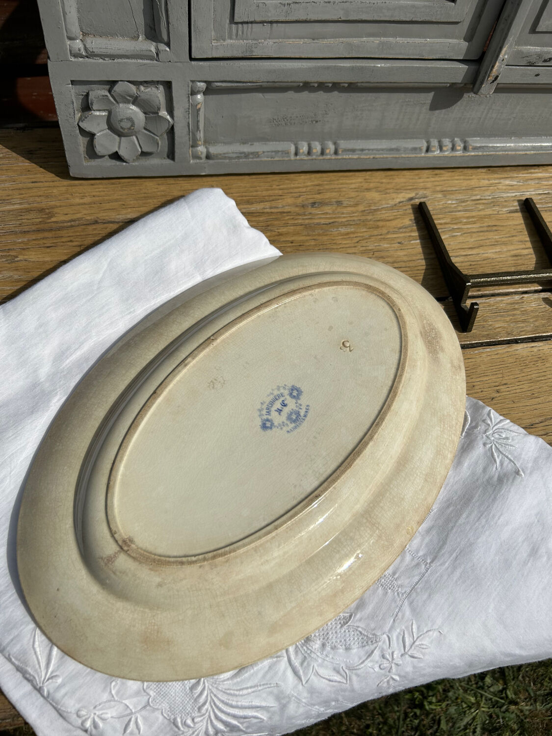 U&C Sarreguemines Vegetable Dish