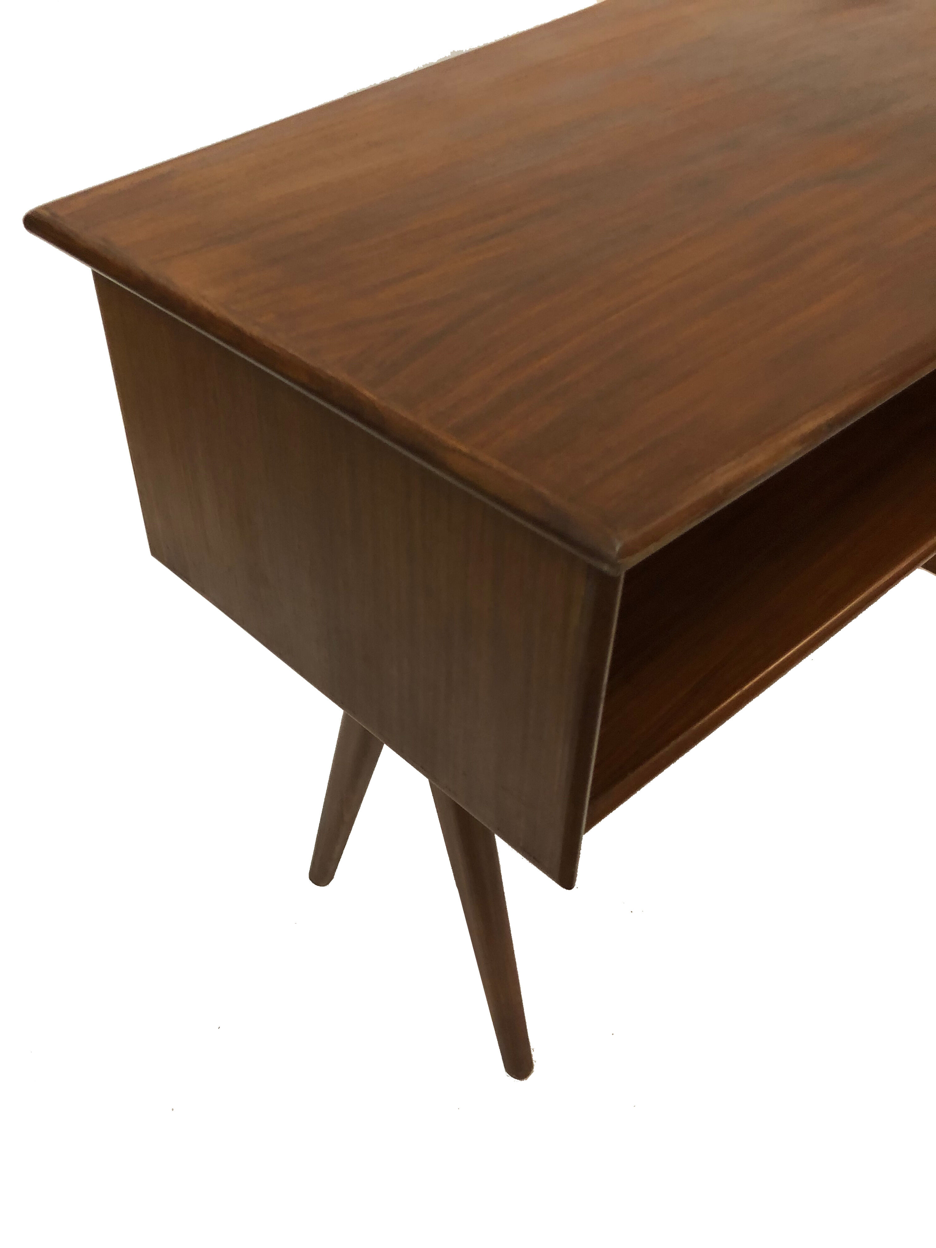 Vintage design desk Mid Century Danish Tijsseling