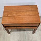 Scandinavian teak bedside table – made in Denmark – 1960s