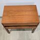 Scandinavian teak bedside table – made in Denmark – 1960s