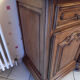 Rustic style low buffet with 3 doors