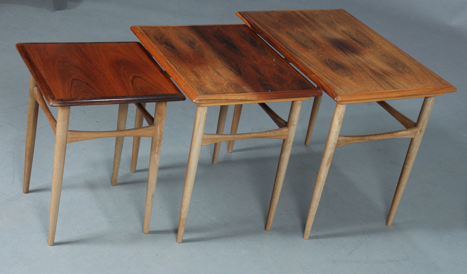 Scandinavian Rosewood nesting tables - Denmark - 1960's