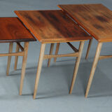 Scandinavian Rosewood nesting tables - Denmark - 1960's
