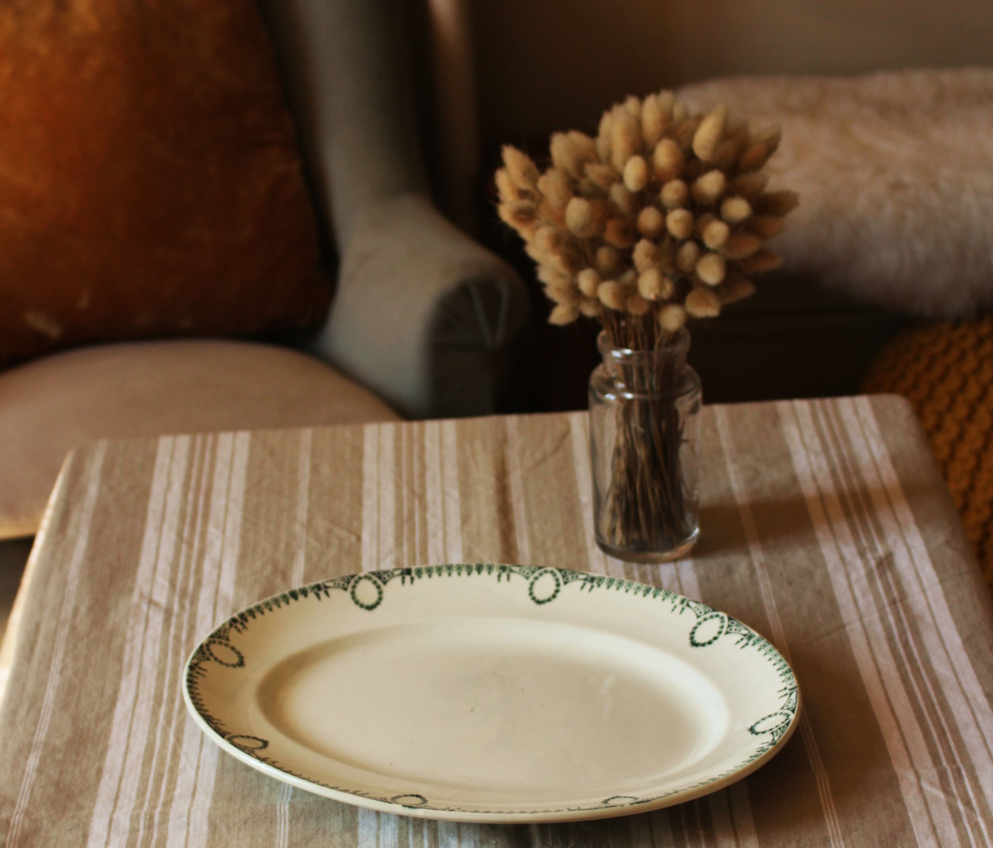 Plat oval Terre de Fer, Saint Amand