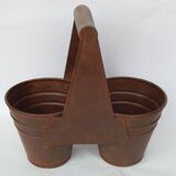 Pot Metal Fer Double Ancien
