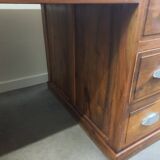 Walnut desk with drawers