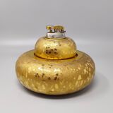 1970s Exquisited Handcrafted Smoking Set in Ceramic and Gold Leaf. Made in