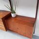 Étagère modulable scandinave en teck royal system par Poul Cadovius