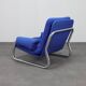 Chrome Tubular Frame Lounge Chair, 1970s