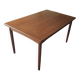 Grande table à manger extensible en teck du milieu du siècle 244 x 90 cm, Danemark 1960
