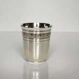 Elegant silver-plated metal cup | Christofle