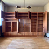 Wall unit / bookcase Italian Luigi Bartolini 1960