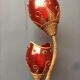 Carnival lamp in Fiber of Glass and Wicker
