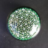 Murano millefiori paperweight sulphide