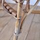 Pair of children's armchairs in rattan / bamboo honey color 60s