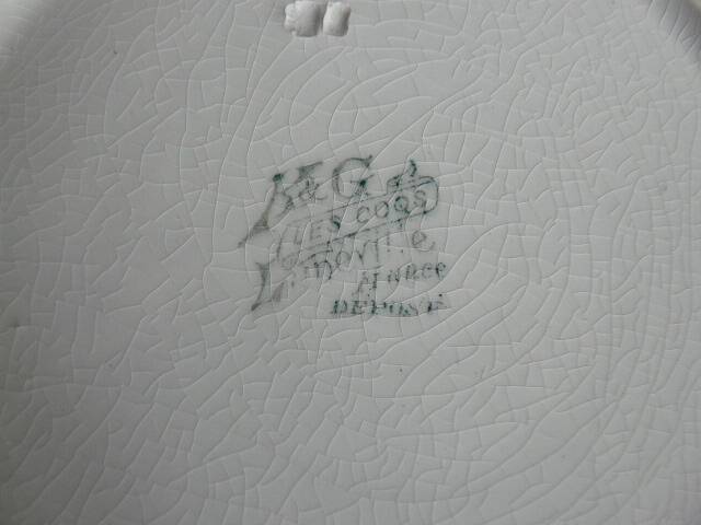 Luneville Rooster Plate