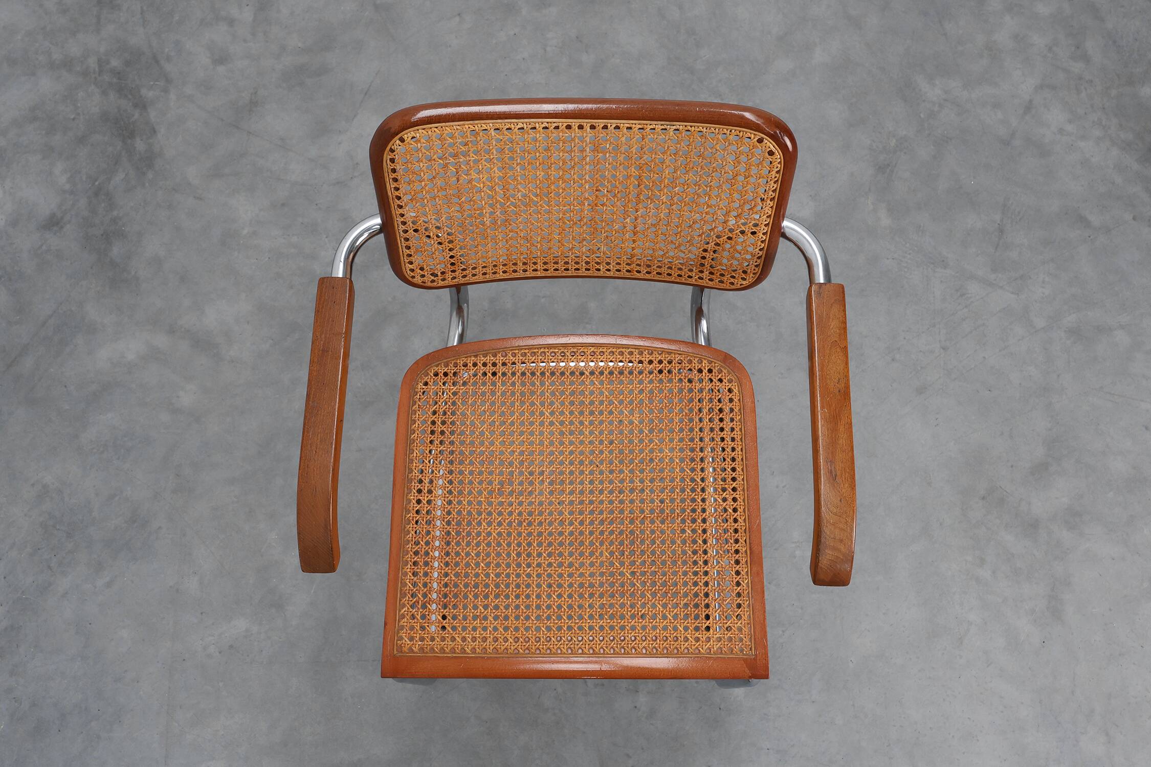 Bauhaus Cesca B64 Armchair by Marcel Breuer, Italy 1928