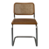 Chaise Cesca par Marcel Breuer en chrome et bois, 1970