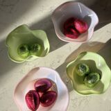 Green murano bowl