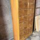Un Meuble De Notaire / Métier Double Colonnes à Clapet (Restaurer)
