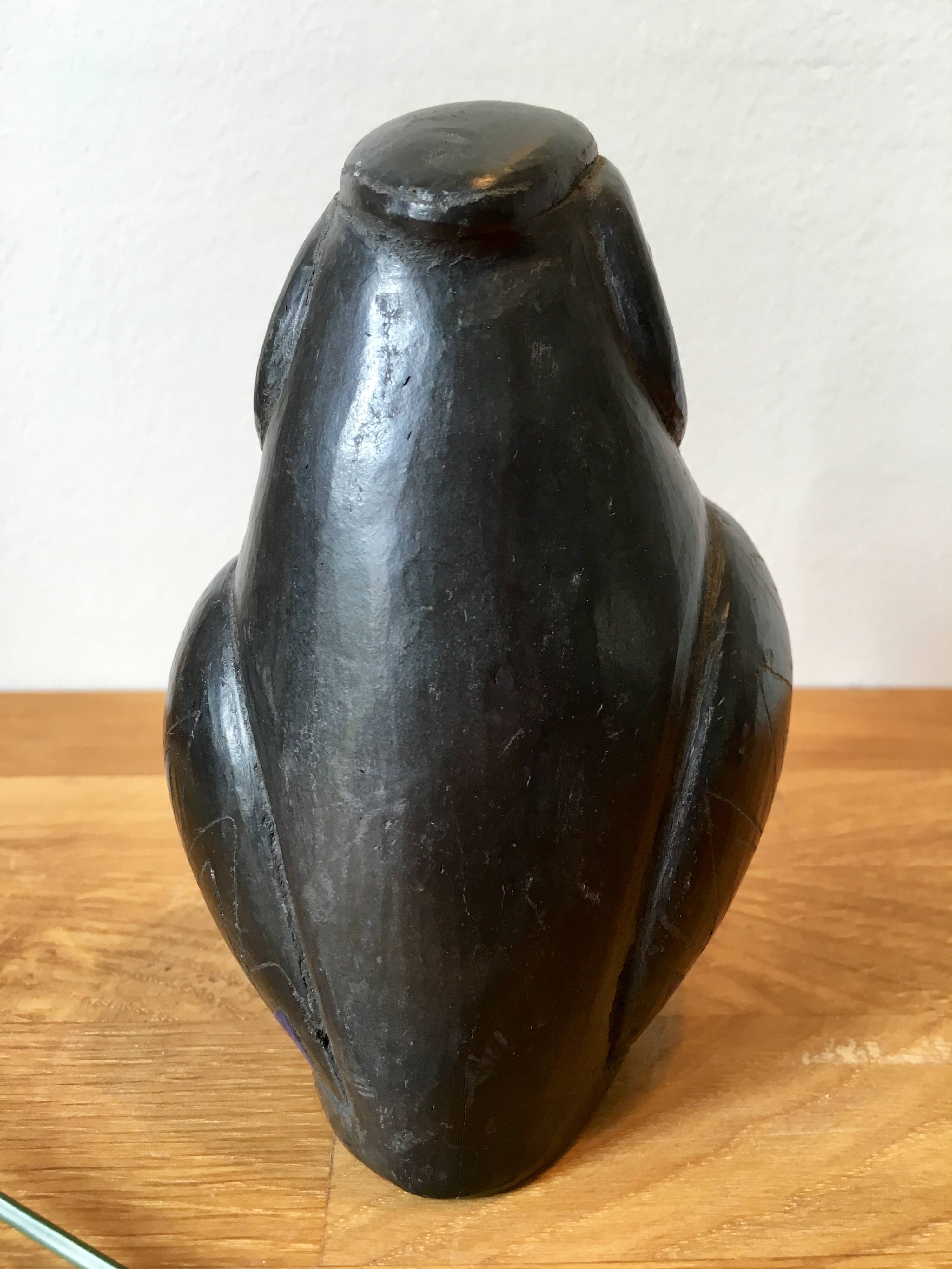 Vintage ceramic exotic bird
