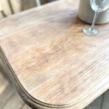 Old 50s oak bistro table