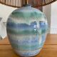 Ceramic lamp signed vintage