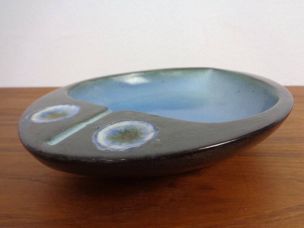 Studio ceramic bowl by Keramag Keralith, Czech Republic, 1960s