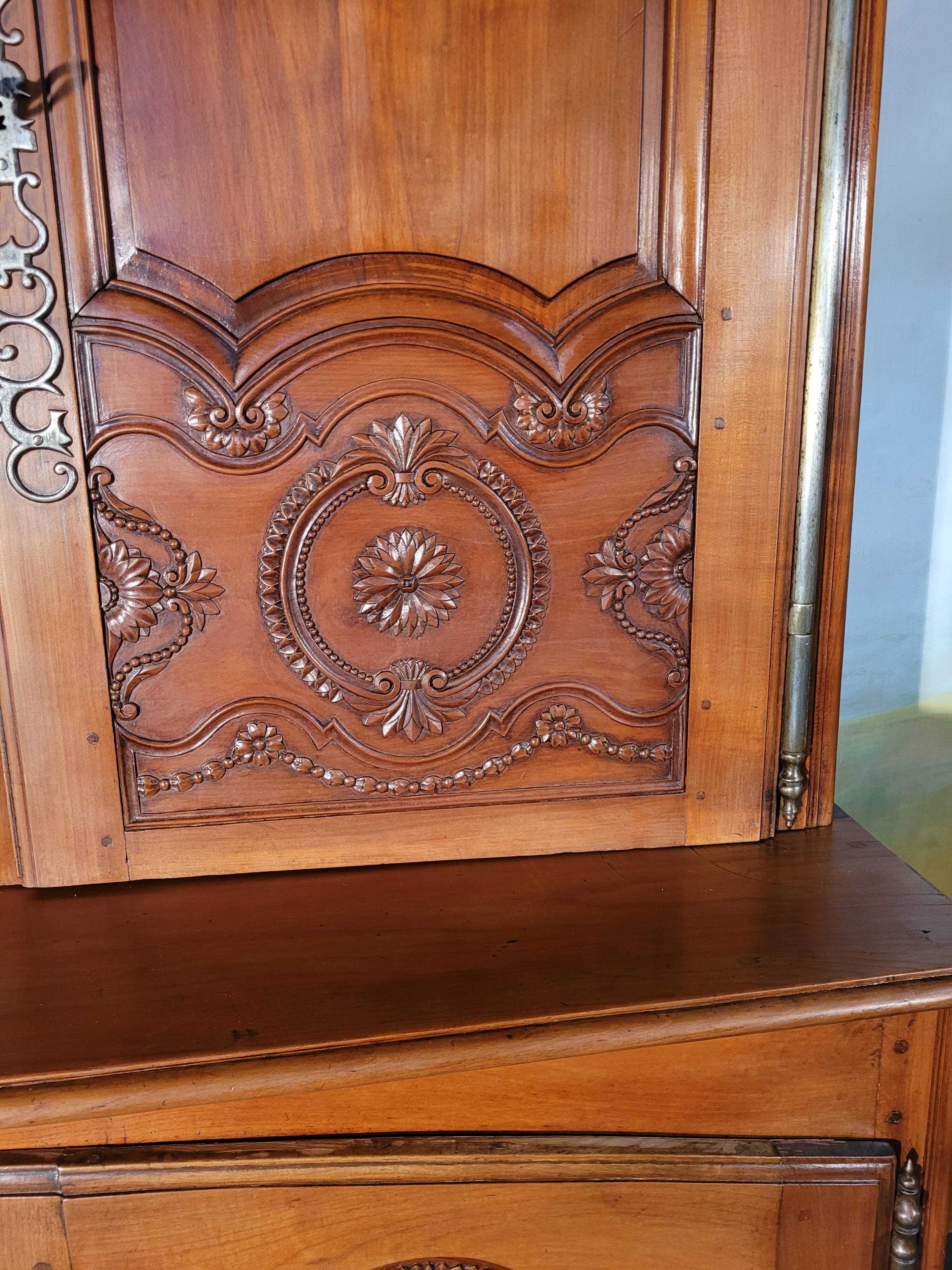 Buffet two bodies Louis XV period