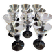 Verres à vin en cristal