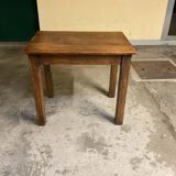 Side table walnut 1940s/1950s