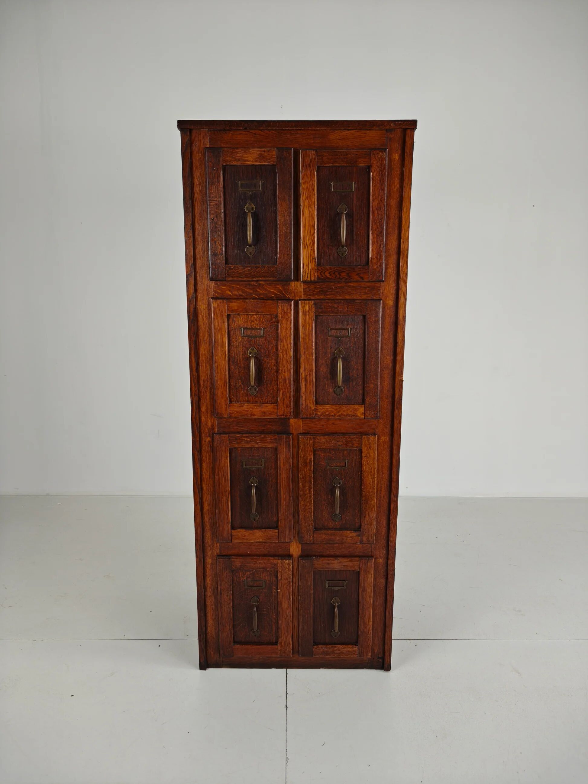 Antique oak filing cabinet – c.1900–1920