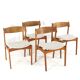 Erik Buch chairs for O.D. Møbler model 49 'Bjur' | several pieces in stock
