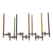 Large XL candlestick by Fritz Nagel & Ceasar Stoffi, manufactured by BMF, 1960s