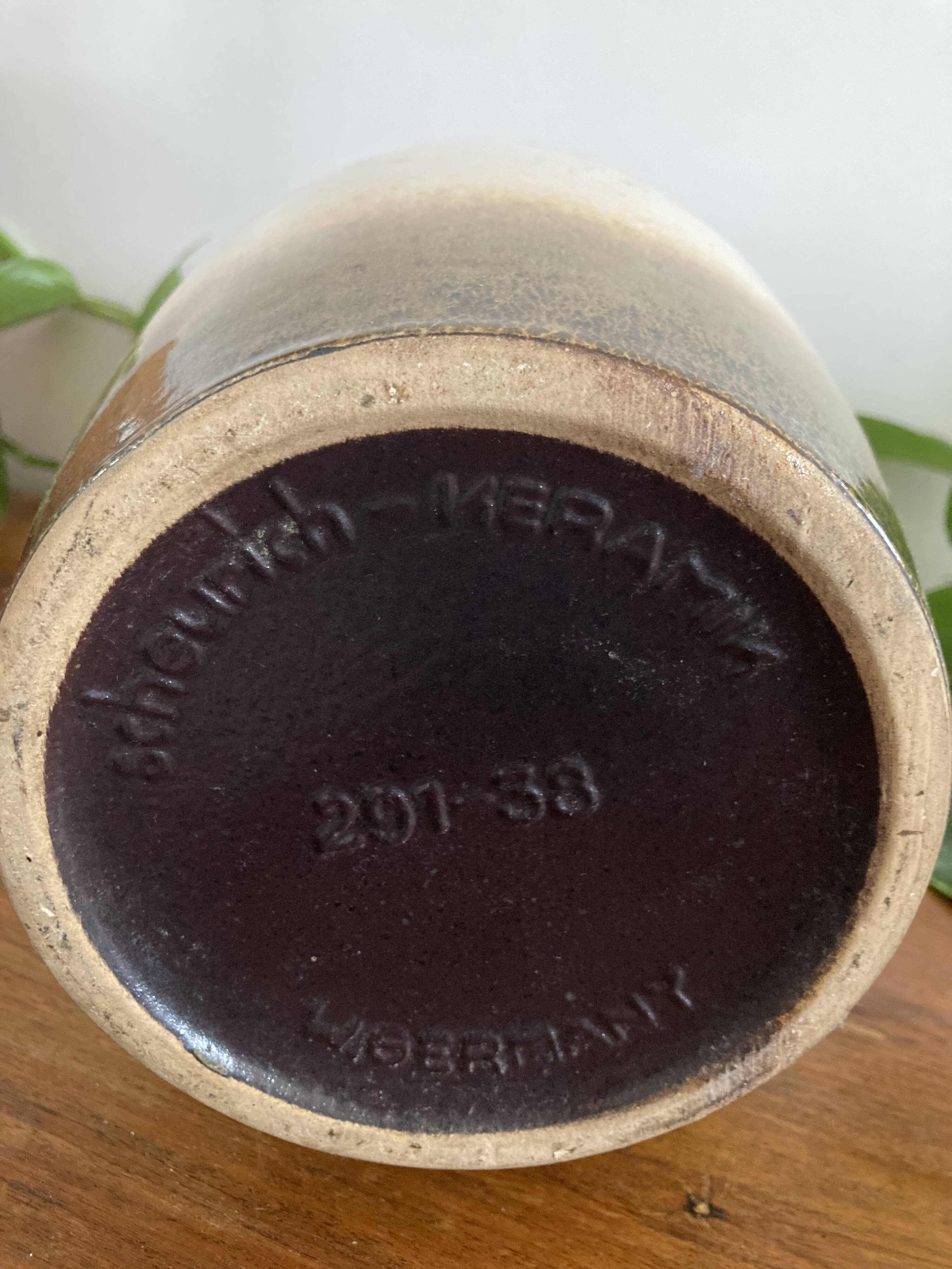 Vase Scheurich Keramik 291-38 West Germany
