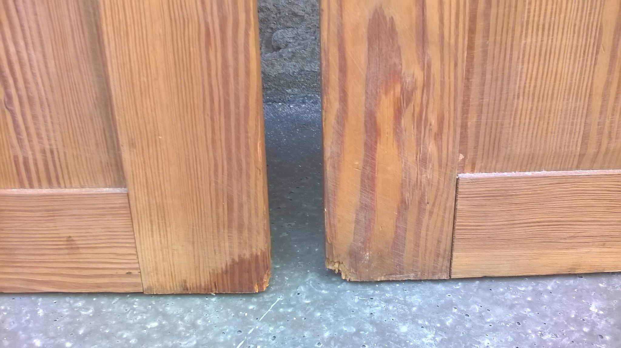 paires portes vintage année 60