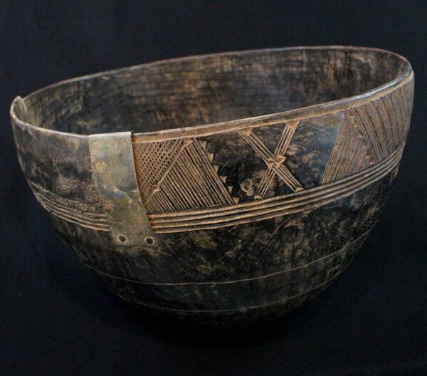 Grand bol touareg - niger - 32 cm