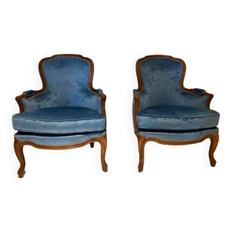 Bergere armchairs