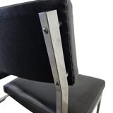 Set of 4 vintage chrome chairs / dining chairs