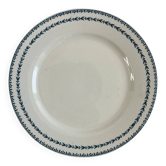 Iron earth flat plate Sarreguemines Carlos